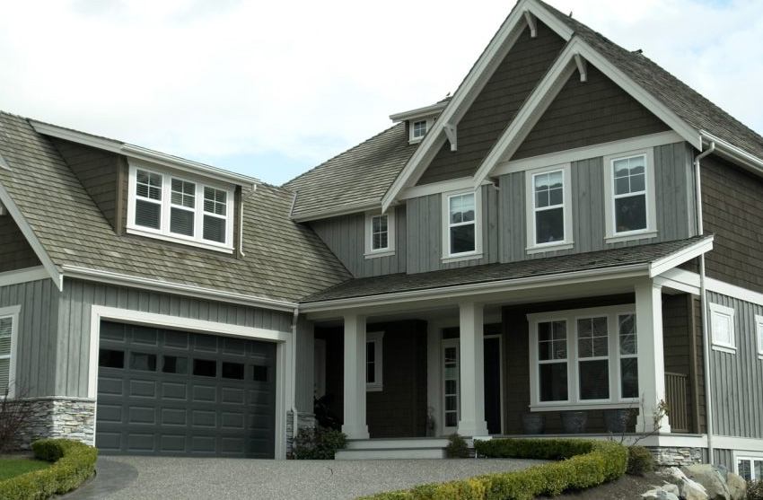 Architectural shingles installed on a Denver home by ARCM Roofing