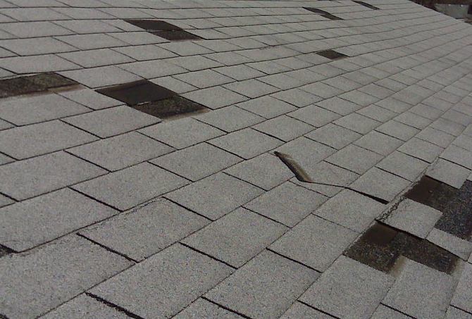 Storm-damaged Denver roof stabilized by ARCM Roofing