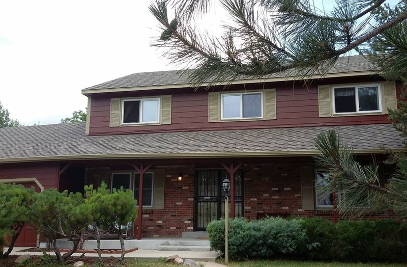 Finished roofing project on a Front Range home